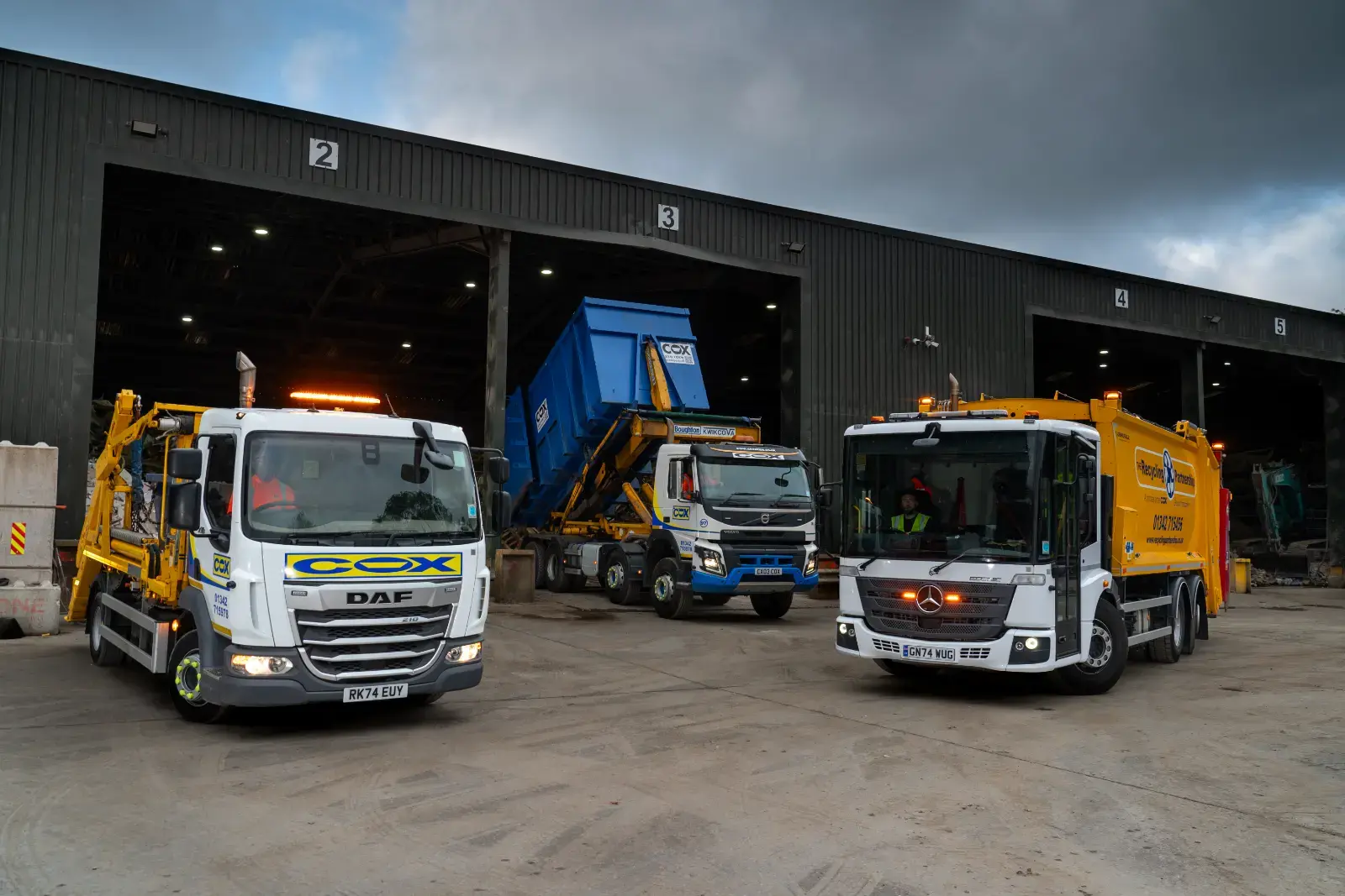 The Cox Group's Crawley waste transfer station and recycling facility, in the newly created CIRQLR Southern Division